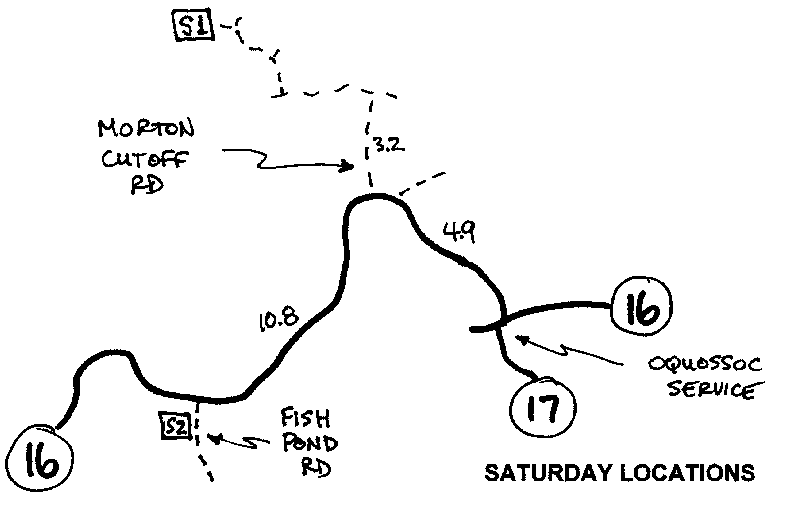Saturday Spectator Map