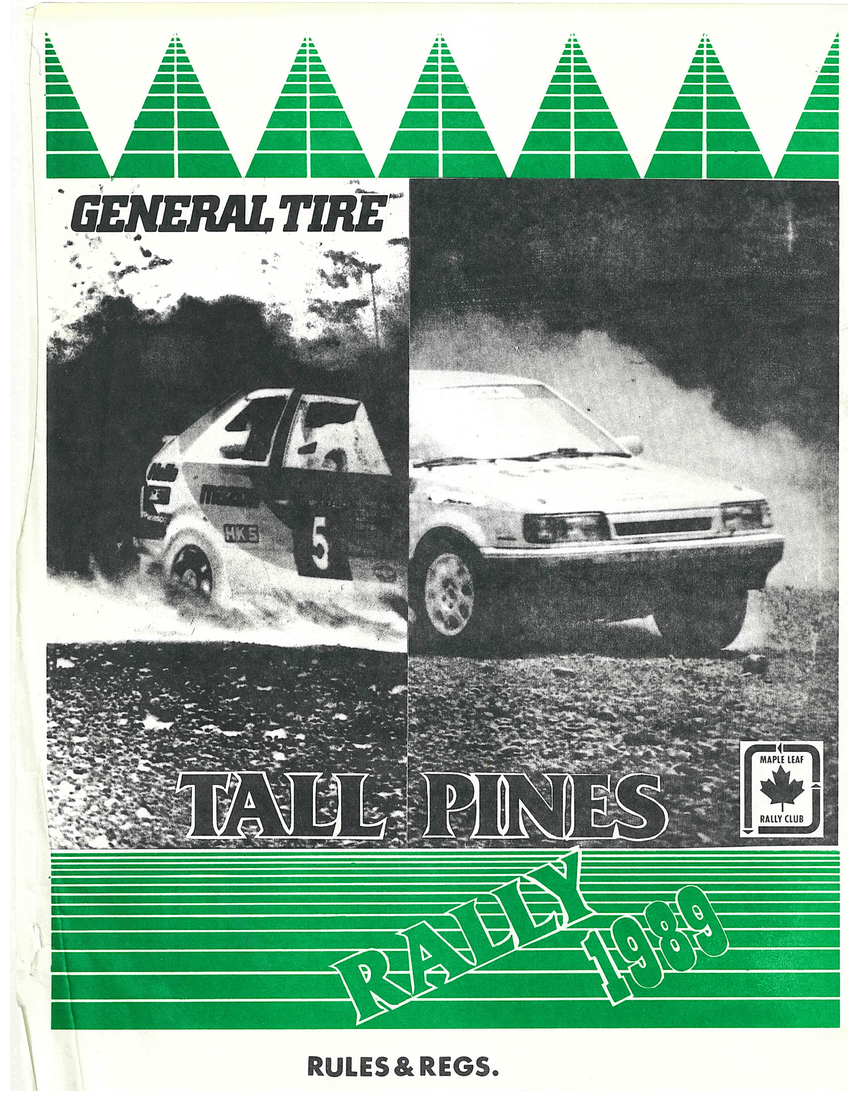 Rally of the Tall Pines, 1989