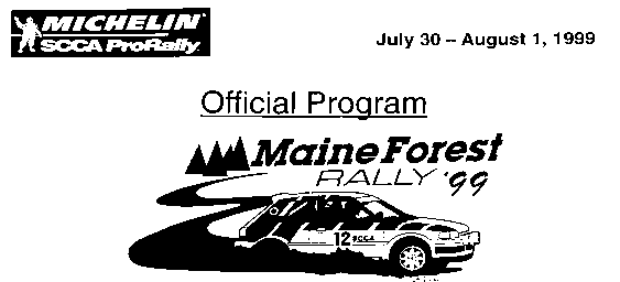 Maine Forest Rally 99