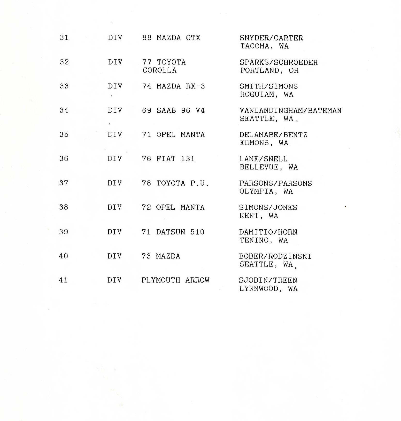 1991 Coachman Stages