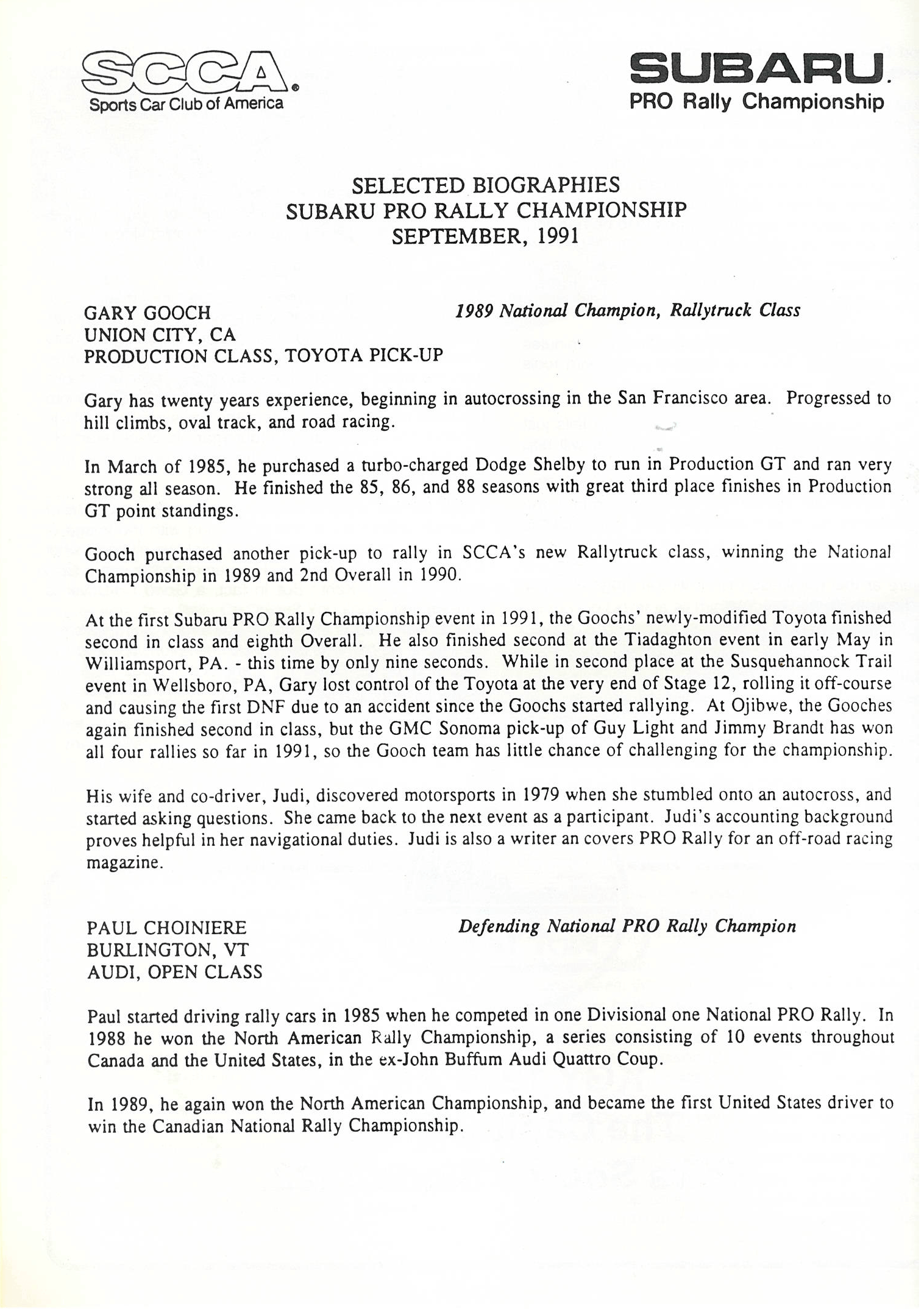 1991 Coachman Stages