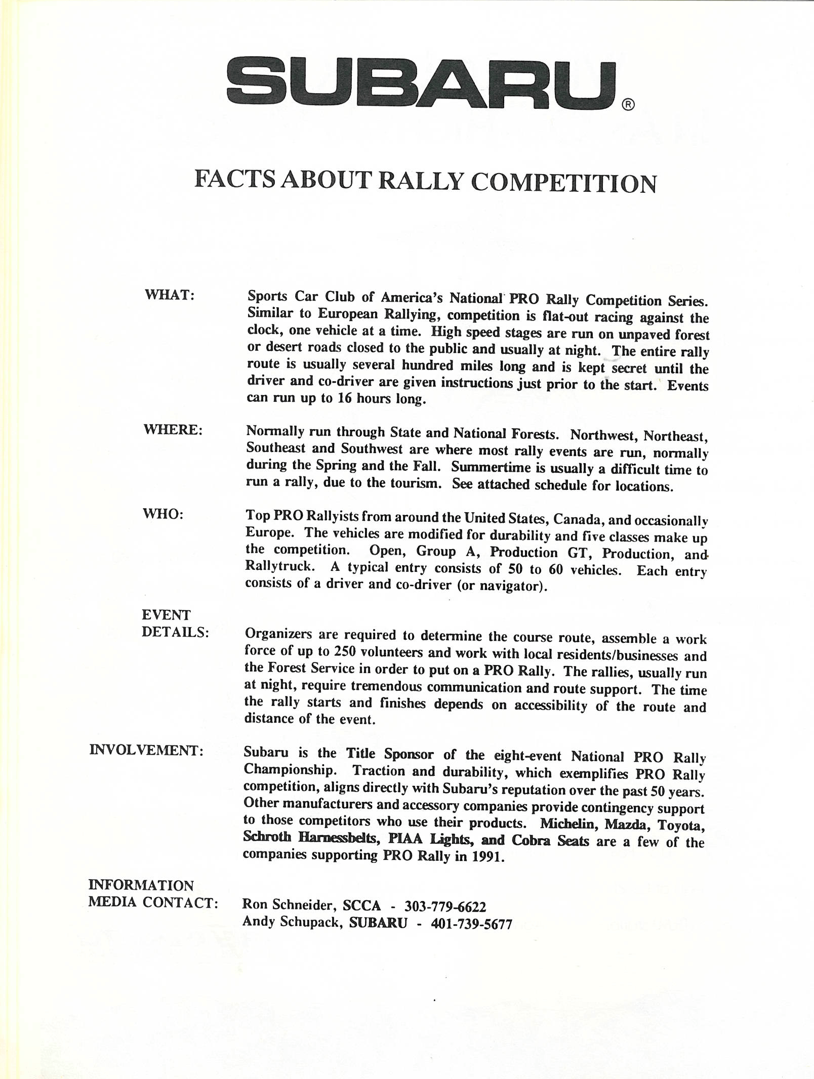 1991 Coachman Stages