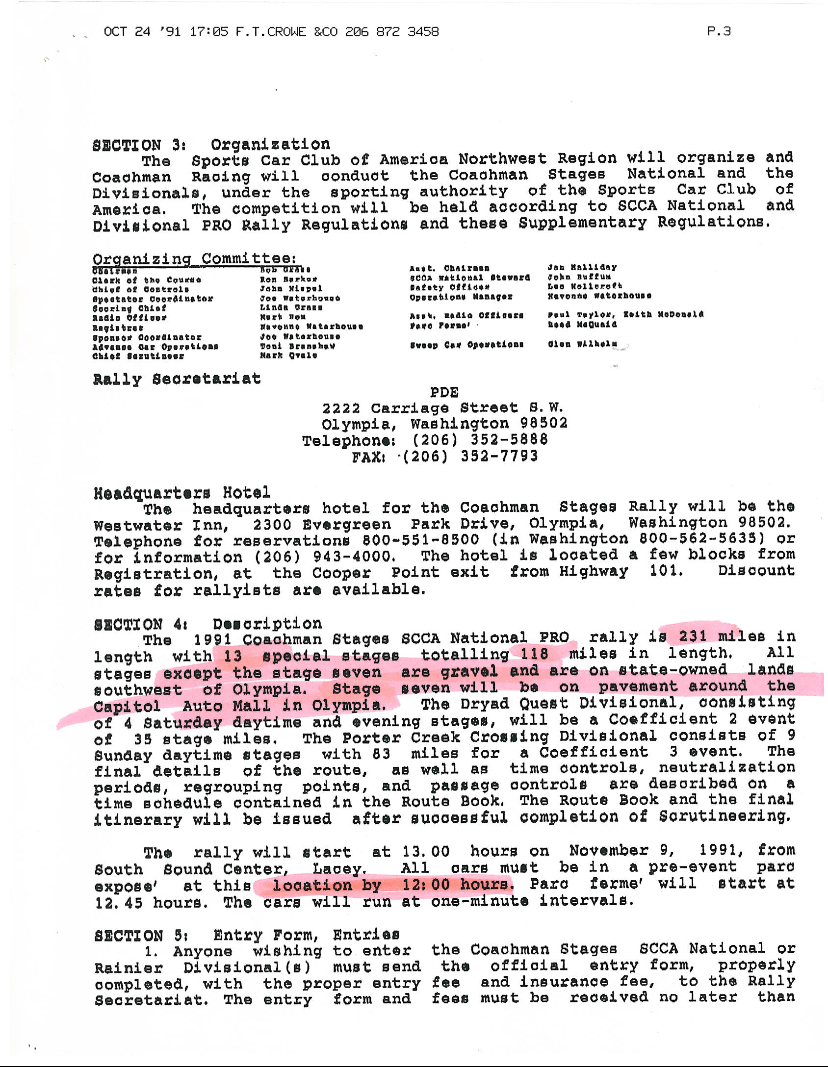 1991 Coachman Stages